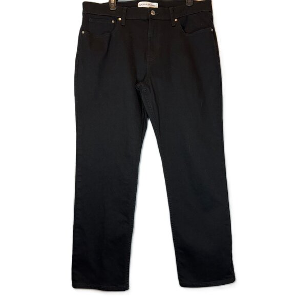 Calvin Klein Jeans Other - Men's Calvin Klein Black Denim Jeans Straight Leg Size 36x30